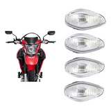 Kit 4 Lente Pisca Cg 160 Start Titan 125 Bros 160 Bros 150 