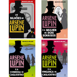 Kit 4 Livros Arsène Lupin + A Condessa De Cagliostro +outros