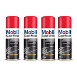 Kit 4 Lubrificantes Corrente Mobil 200 Ml Chain Lube