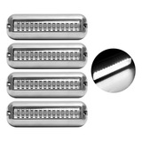 Kit 4 Luz Subaquática 42 Led 12v 24v Barco Lancha Iate Luz Branco