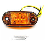 Kit 4 Luzes Cortesia Prova D'água Led 12v 24v Barco Caminhão