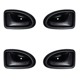 Kit 4 Maçaneta Puxador Interno Da Porta Renault Clio Symbol