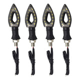 Kit 4 Mini Pisca Led Laranja Cb 300 Twister Fazer Falcon