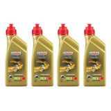 Kit 4 Óleo Castrol 10w40 Tiger 1200 Triumph Power 1 Racing