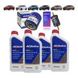 Kit 4 Óleo E Filtros 5w30 Dexos1 Tracker 1.0 Turbo 2021/2023