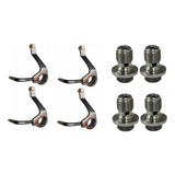 Kit 4 Parafusos E 4 Bicos Jet Cooler Sw4 3.0 Hilux 2.5 E 3.0