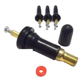 Kit 4 Pçs Bico Válvula P/ Sensor Tpms Pneu P/ Roda Fiat Toro