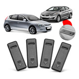 Kit 4 Pçs Tampa Acabamento Rack Friso Teto I30 09/12 Elantra
