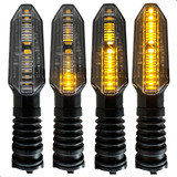 Kit 4 Pisca Led Seta Sequencial Estilo Yamaha Encaixe Coxim