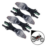 Kit 4 Pisca Mini Honda Cg150 Titan 2014 A 2015 Lente Cristal
