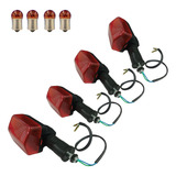Kit 4 Pisca Seta Lampada Cbx 200 Strada Nx 150 200 Xlx 350