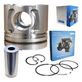 Kit 4 Pistões E Anéis Frontier/ Xterra Eletrônico