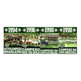 Kit 4 Poster Do Palmeiras Coleção Oficial Histórica