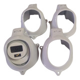 Kit 4 Proteção Anti Furto Para Camera Dome De Alumínio Com C