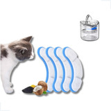 Kit 4 Refil Filtros Bebedouro Fonte De Água Pet Cães E Gatos