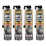 Kit 4 Reparador De Pneu Spray Instantâneo Mundial Prime 400ml
