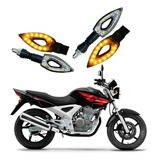 Kit 4 Setas Esportivas P01 Honda Cbx 250 Twister 2001 2002