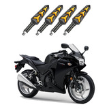 Kit 4 Setas Sequenciais P09s Honda Cbr 250r 2010 2011 2012