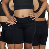 Kit 4 Short Legging Infantil Menina Uniforme Escolar Atacado
