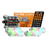 Kit 4 Strobo Led 6w Para Som Automotivo Ritmo Iluminação Ajk