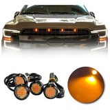Kit 4 Super Luz De Grade Led Ambar Pick Ups Camionetes