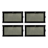Kit 4 Super Strobo Atomic Led Branco 1000w Blinder Dj Festa