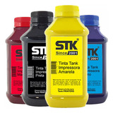Kit 4 Tinta Stk Refil Sublimatica Para Epson L121 L120 400ml