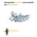 Kit 4 Travas Antifurto Modulo Motor Cambio Arla Iveco S Way