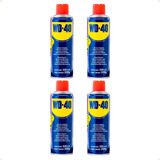 Kit 4 Wd 40 Desengripante Lubrificante Multiuso Spray 300ml