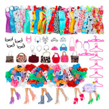 Kit 42 Pcs Roupinhas E Acessorios Para Boneca Crianca Kids