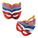 Kit 48 Máscara Fantasia Carnaval Festa Aniversário Decoração