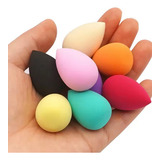 Kit 48 Mini Esponjas Para Maquiagem Base Corretivo
