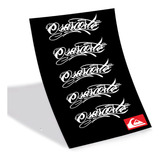 Kit 5 Adesivos Osascorte Moto Viseira Capacete Quiksilver 