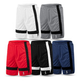 Kit 5 Bermudas Shorts Dry Fit Masculino Academia Treino