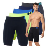 Kit 5 Bermudas Térmica Anti Assadura Sem Costura Corrida