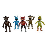Kit 5 Bonecos Animatronics Five Nights At Freddy's - Five