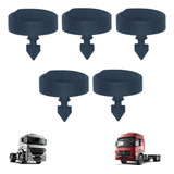 Kit 5 Botão Fecho Do Painel Para Mercedes Benz Axor / Atego