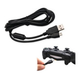 Kit 5 Cabos Usb De Ps4 Playstation 4 Para Carregar Controle