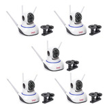 Kit 5 Câmera De Segurança 3 Antena Wifi Ipega Kp-ca127