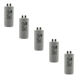 Kit 5 Capacitor Permanente 40uf 400v Epx (c/terminal)