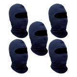 Kit 5 Capuz Balaclava Térmico Camara Fria Touca Ninja Epi Ca