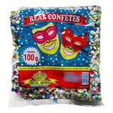 Kit 5 Confete Carnaval Para Folia Festa 100g Cada