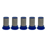 Kit 5 Filtro De Bico Com Válvula Anti-gotejo Malha 50 