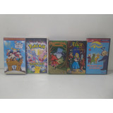 Kit 5 Fitas De Desenho Infantil. Bom Estado.