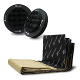 Kit 5 Folhas Manta Acústica Soundmat + Anel Acústico Ophera