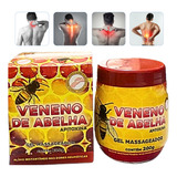 Kit 5 Gel Massageador Veneno Abelha Apitoxina Extra Forte Fragrância Mentol