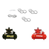 Kit 5 Jogos De Anel Para Compressor Wayne 60 Pes W900 / W960