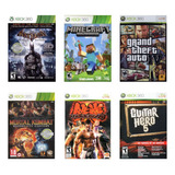 Kit 5 Jogos Xbox 360 Desbloqueado Mídia Física