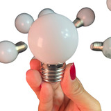 Kit 5 Lâmpada Bolinha Bulbo Led 1w E27