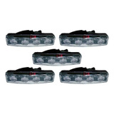 Kit 5 Lanternas Led Quebra Sol Scania S4 S5 S6 Mod P R G 